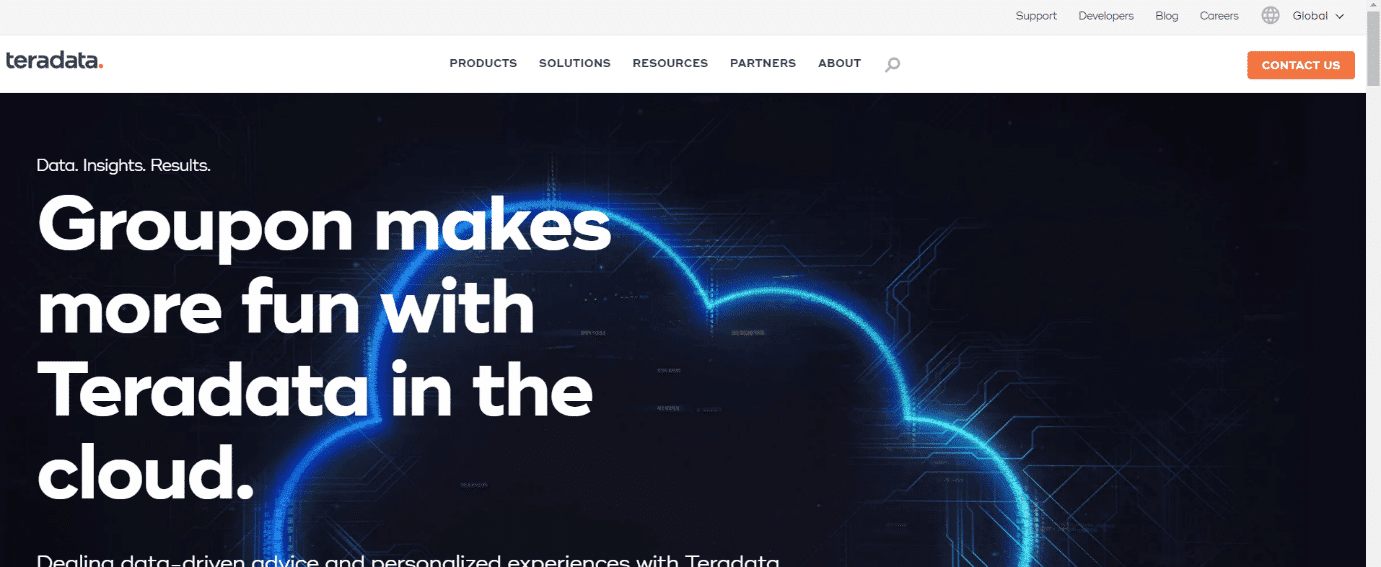 Teradata. El mejor software gratuito de minería de datos