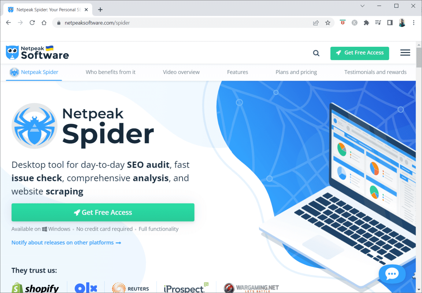 Araña NetSpeak. Las 25 mejores herramientas gratuitas para rastreadores web
