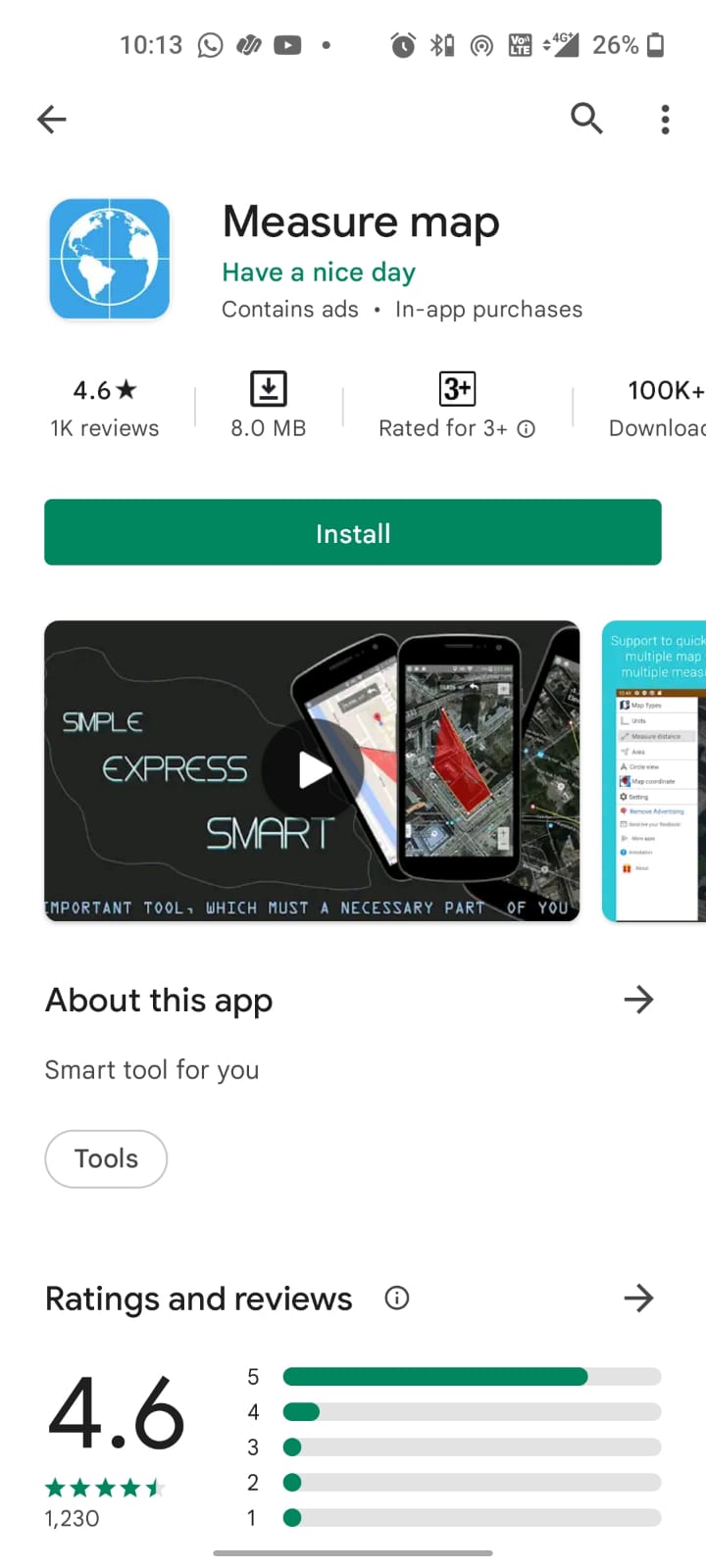 Mapa de medidas.  Las 18 mejores aplicaciones de medición en Android