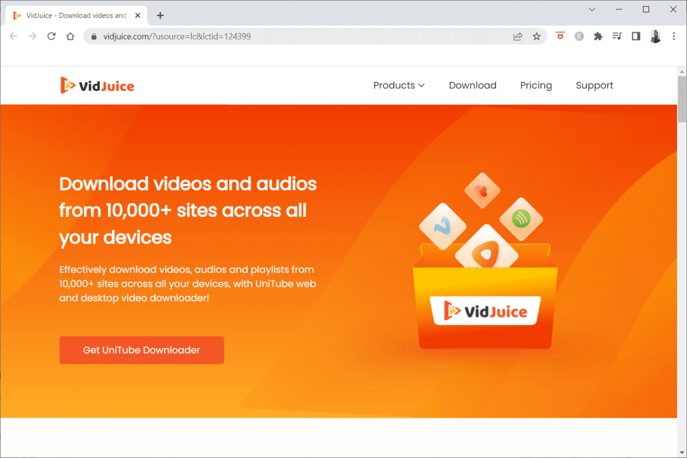 VidJuice.  Las 30 mejores herramientas de captura de video