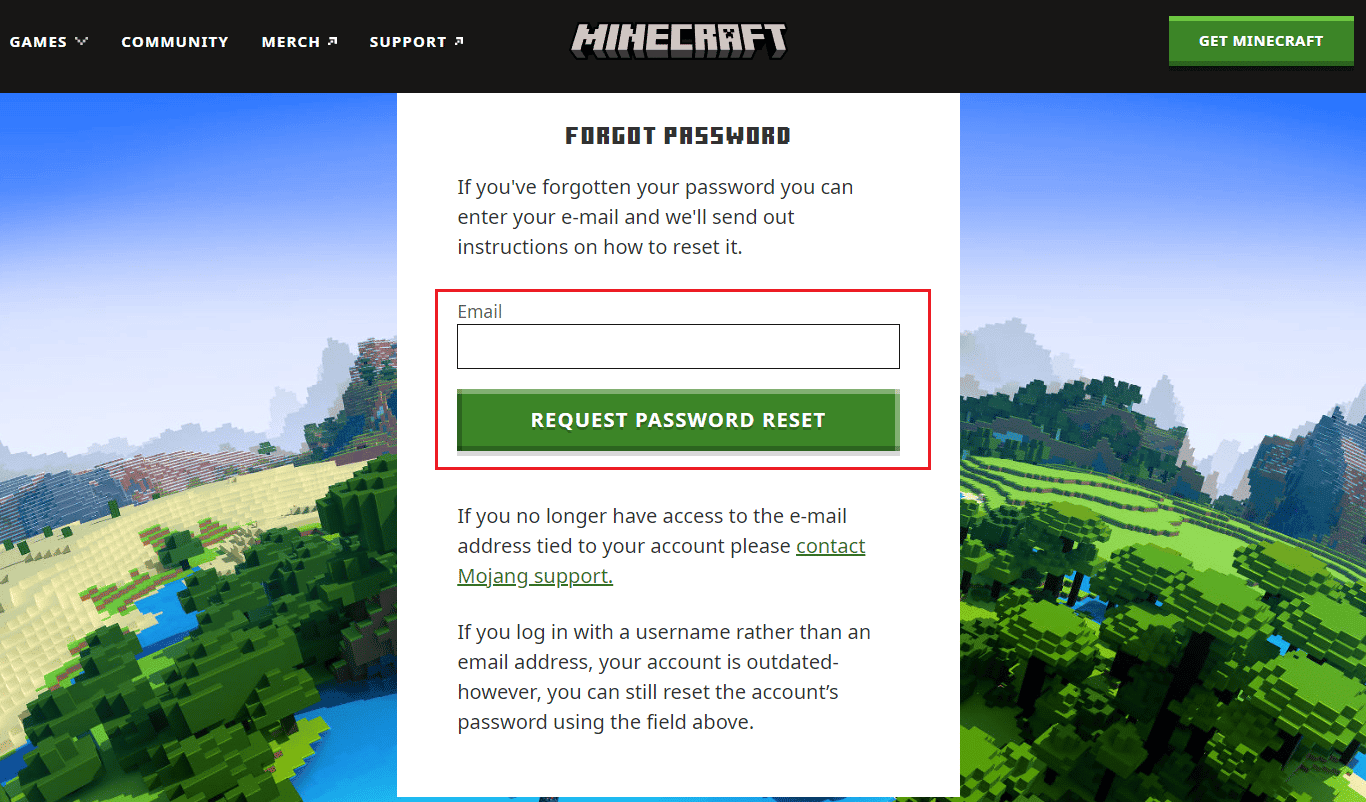 Cómo recuperar tu antigua cuenta de Minecraft - Recurso Wordpress