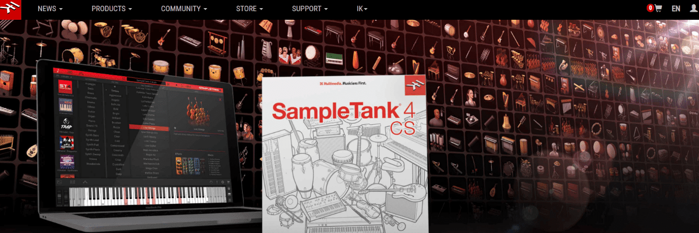 SampleTank 4 Tienda personalizada.  Los 36 mejores programas de creación de ritmos para PC