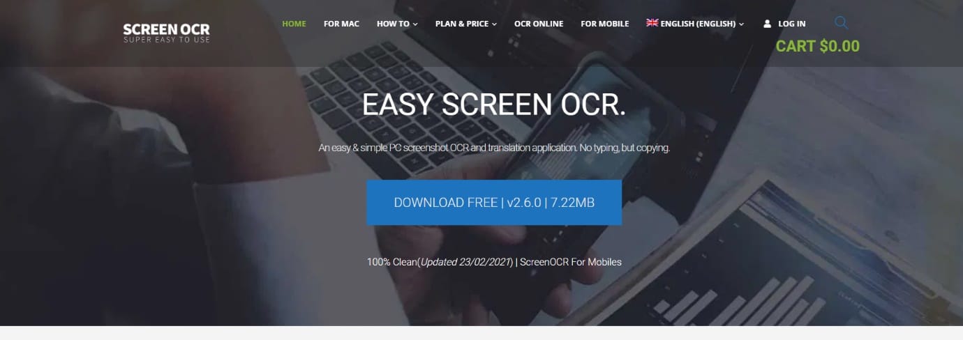 OCR de pantalla fácil. Los 28 mejores programas de OCR gratis
