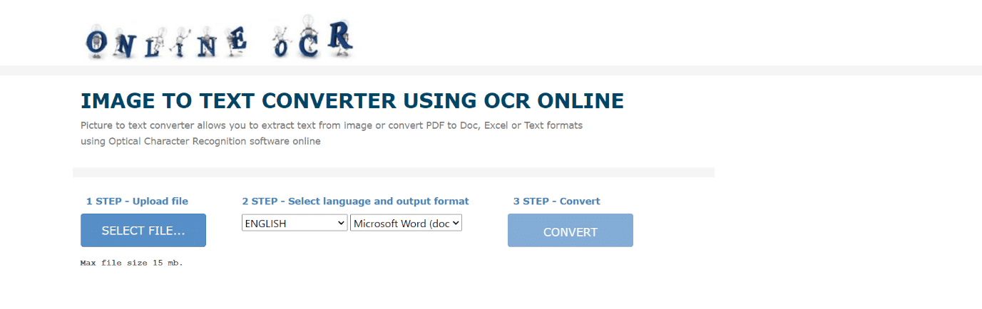 OCR en línea