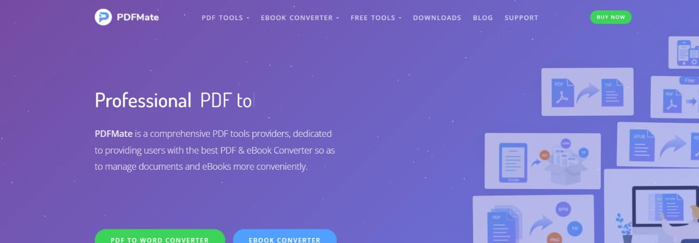 Convertidor PDFMate PDF. Los 28 mejores programas de OCR gratis