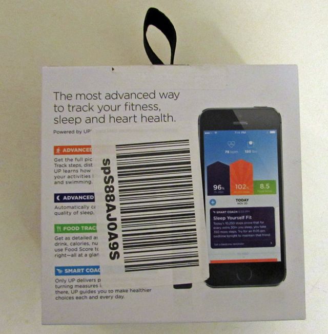 Jawbone UP3, fitness, rastreador, banda, pasos, sueño, frecuencia cardíaca, monitoreo, salud