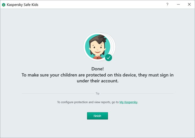 Kaspersky Safe Kids, Windows, control parental