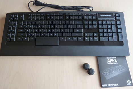 SteelSeries, Apex, teclado, revisión, juegos