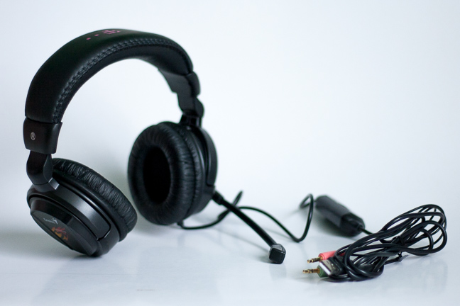 Genius HS-G500V, vibración, juegos, auriculares