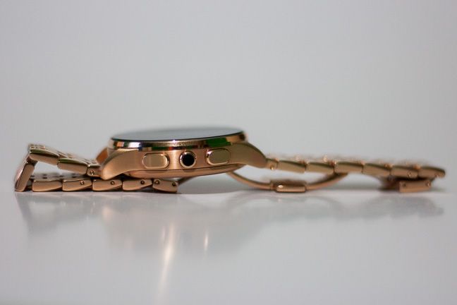 Vector Luna, reloj inteligente, oro rosa, revisión, rendimiento, batería