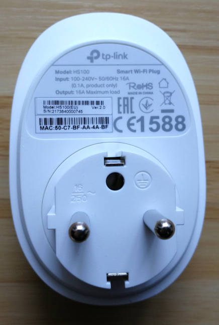TP-LINK HS100, enchufe inteligente