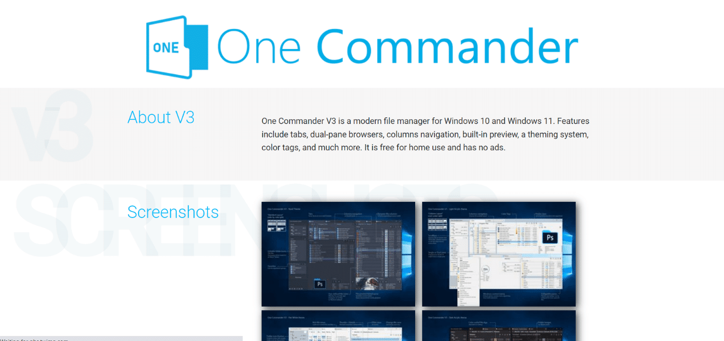Un Comandante |  mejor administrador de archivos gratuito para windows