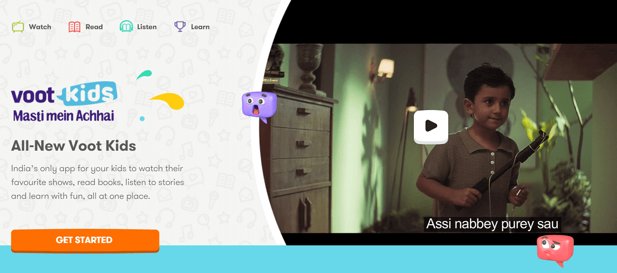 Voot niños | Los 13 mejores sitios web para ver dibujos animados en línea