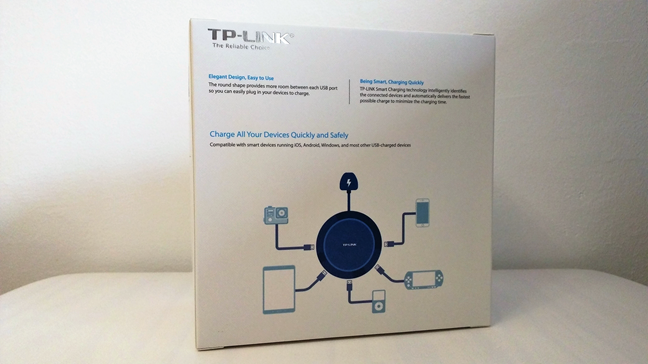 TP-Link UP525, 25W 5 Puertos, Cargador USB Rápido