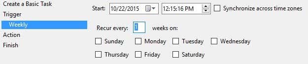 plan semanal