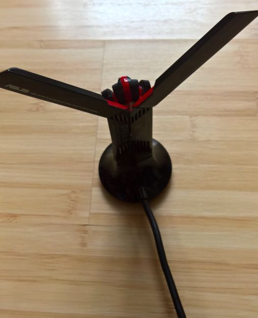 ASUS USB-AC68, adaptador, red, inalámbrico, WiFi, USB 3.0