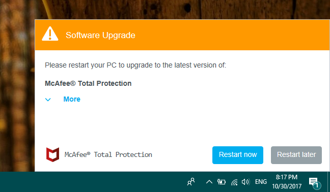 McAfee, Protección total, LiveSafe