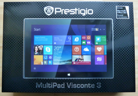 Prestigio, MultiPad Visconte 3, tableta, Windows 8.1, revisión, rendimiento