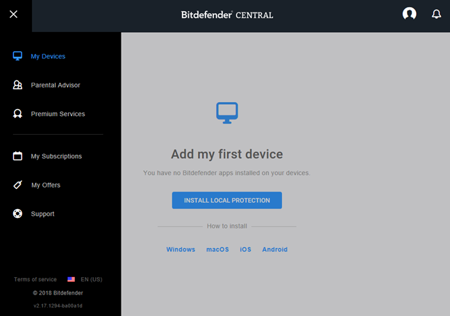 Bitdefender, Seguridad Total, 2018
