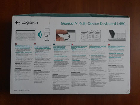Logitech, Bluetooth, Multidispositivo, K480, teclado