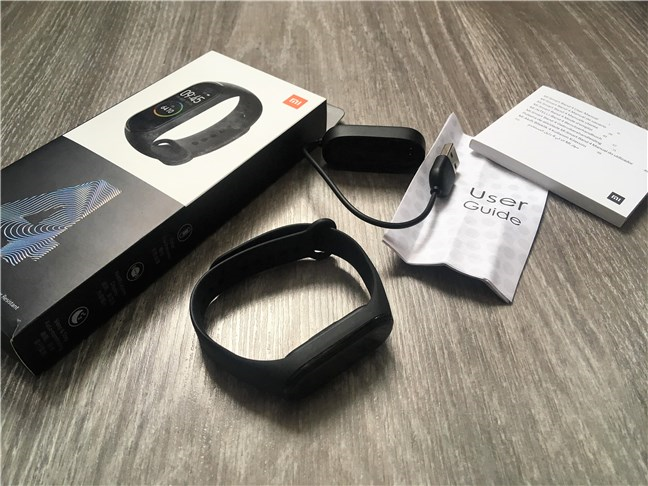 Xiaomi Mi Smart Band 4: El contenido del paquete
