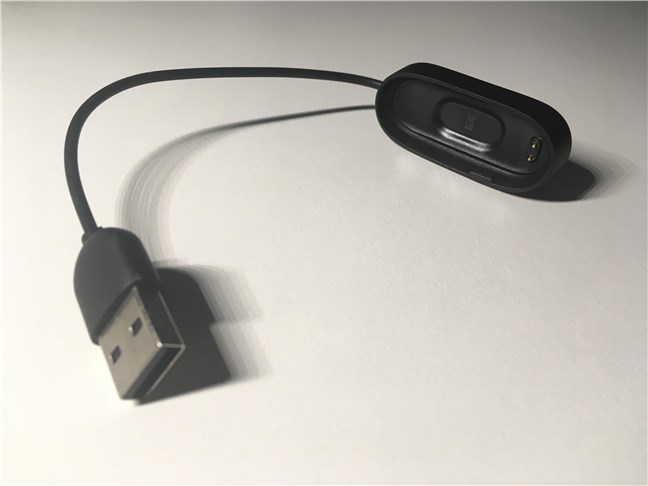 El cargador de la Xiaomi Mi Smart Band 4
