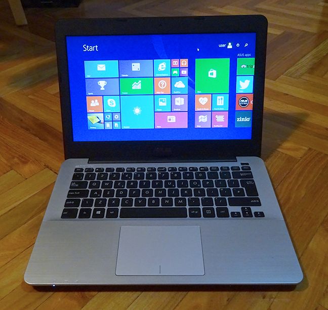 ASUS X302LA, computadora portátil, revisión, promedio, rango medio, prueba, punto de referencia