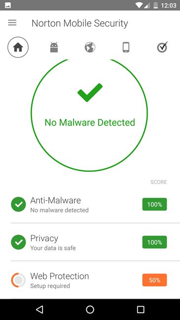 Norton Security y Antivirus para Android