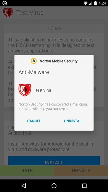 Norton Security y Antivirus para Android