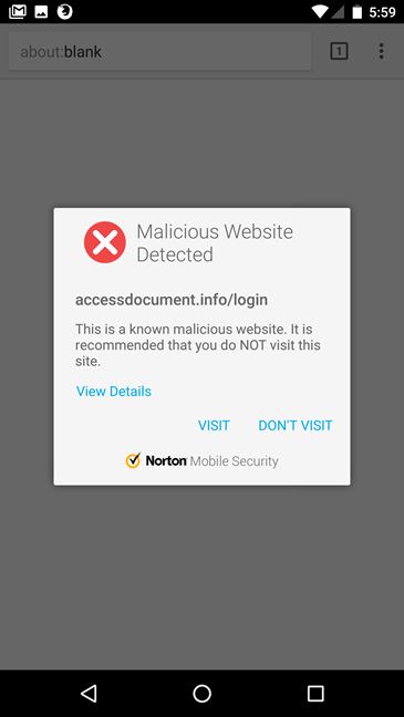Norton Security y Antivirus para Android