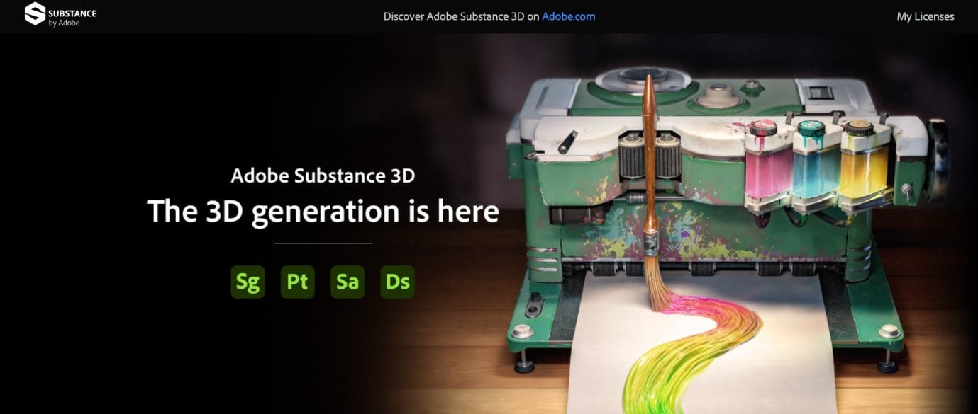 Adobe Sustancia 3D | mejor software de modelado 3d