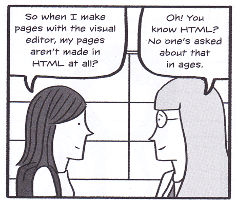 Cree su propio sitio web, una guía cómica de HTML, CSS y WordPress, libro, reseña, Nate Cooper