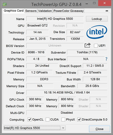 Toshiba Kira 107, Windows 8.1, ultrabook, revisión, prueba, evaluación comparativa, rendimiento