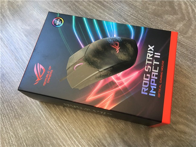 ASUS ROG Strix Impact II: La caja