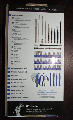 iFixit, ProTech, Toolkit, reparación, revisión