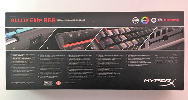 HyperX aleación Elite RGB