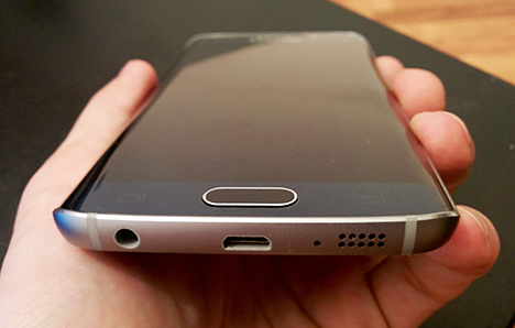 Samsung, Galaxy, borde, teléfono inteligente, Android, revisión, análisis