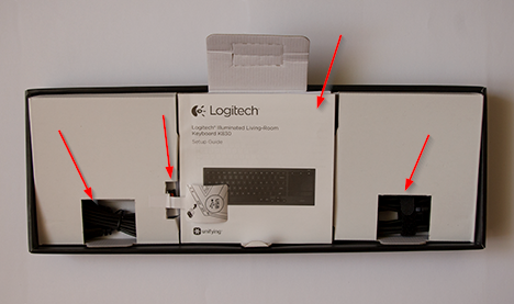 Logitech, K830, Iluminado, Salón, Teclado