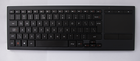 Logitech, K830, Iluminado, Salón, Teclado