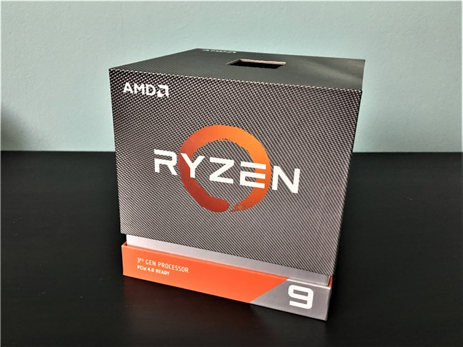 El paquete del AMD Ryzen 9 3900X