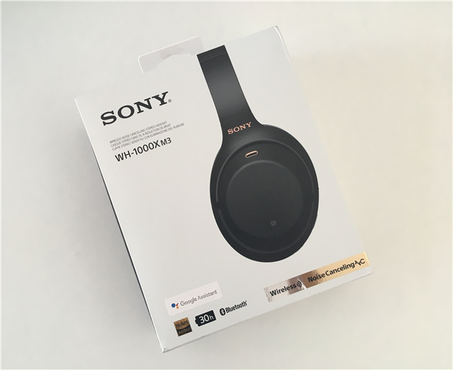 El paquete para Sony WH-1000XM3