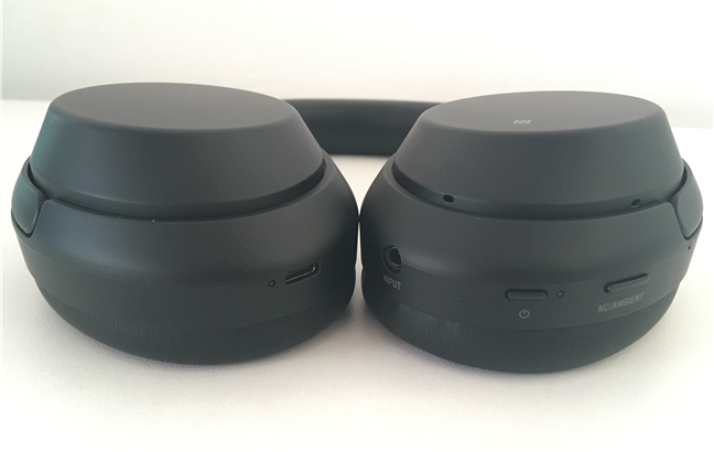 Sony WH-1000XM3 con sus auriculares girados