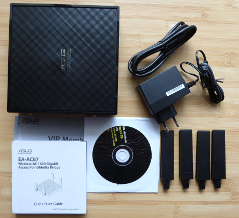 ASUS, EA-AC87, Media Bridge, Punto de acceso, revisión