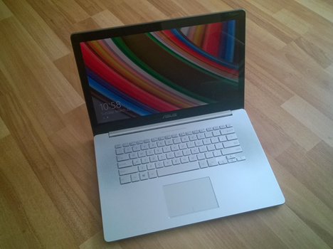 ASUS Zenbook NX500, ultrabook, computadora portátil, revisión, prueba, punto de referencia, pantalla 4K, Windows