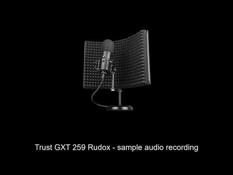 Trust GXT 259 Rudox - muestra de grabación de audio