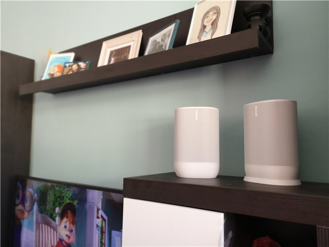 Dos altavoces Sonos Move