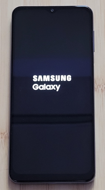 La parte frontal del Samsung Galaxy A32 5G
