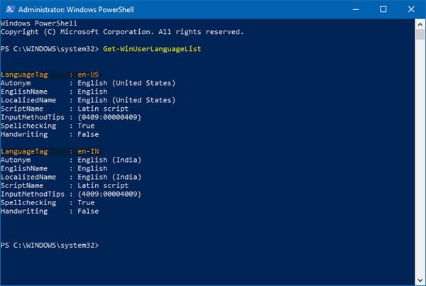 No se puede eliminar un idioma de Windows 10