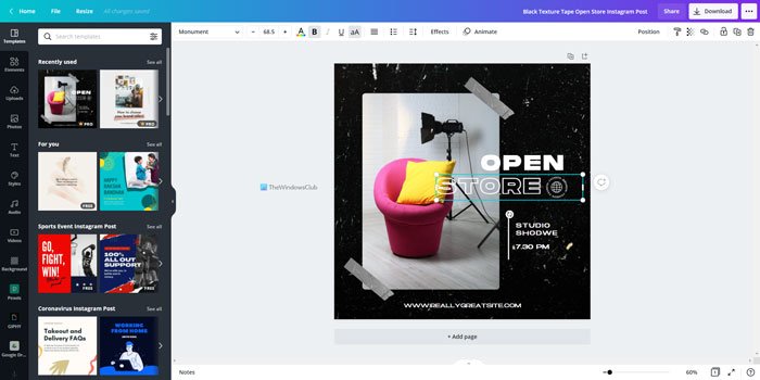 Las mejores plantillas de Canva para Instagram