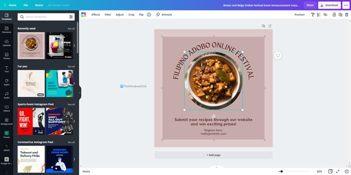 Las mejores plantillas de Canva para Instagram